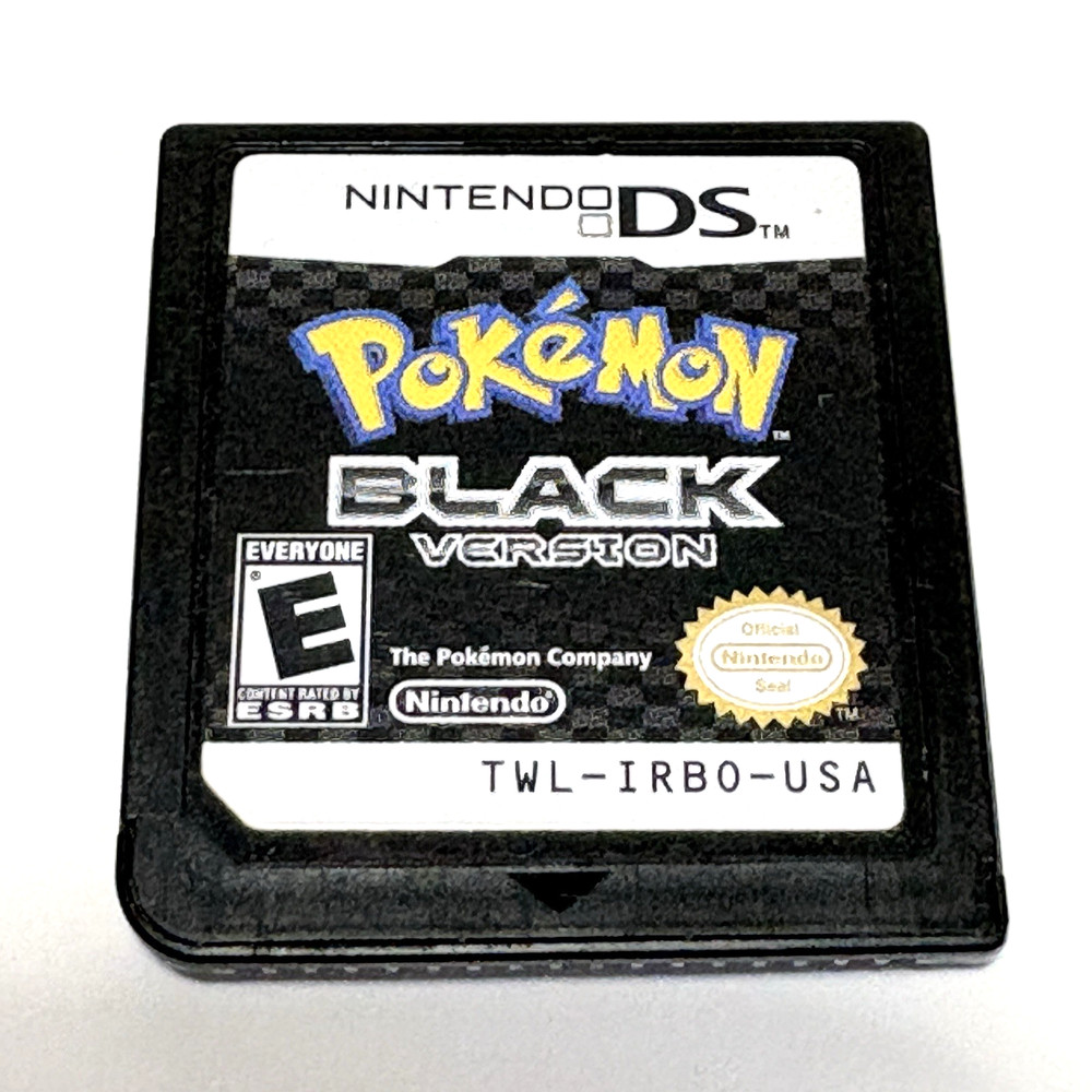 Pokemon Black Version Nintendo DS Loose Cartridge Only Tested Authentic Clean