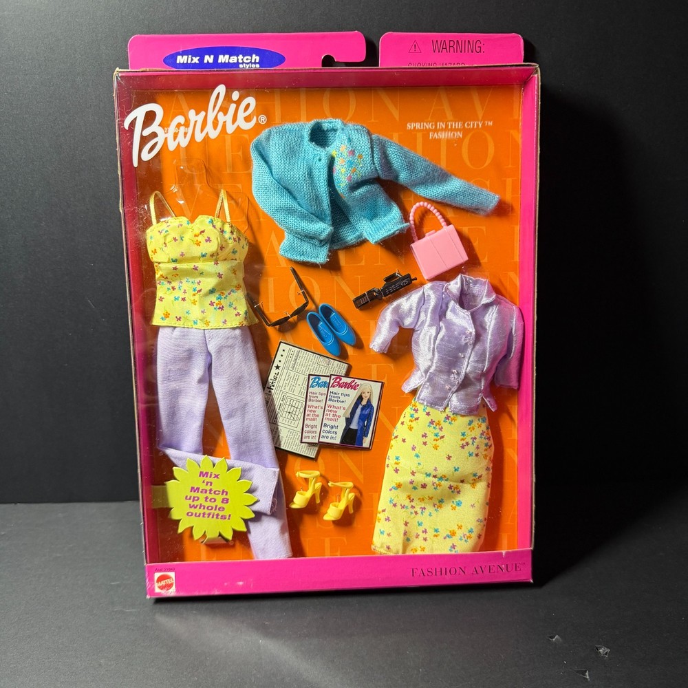 Barbie Fashion Avenue Mix an’ Match Spring In The City Mattel NEW