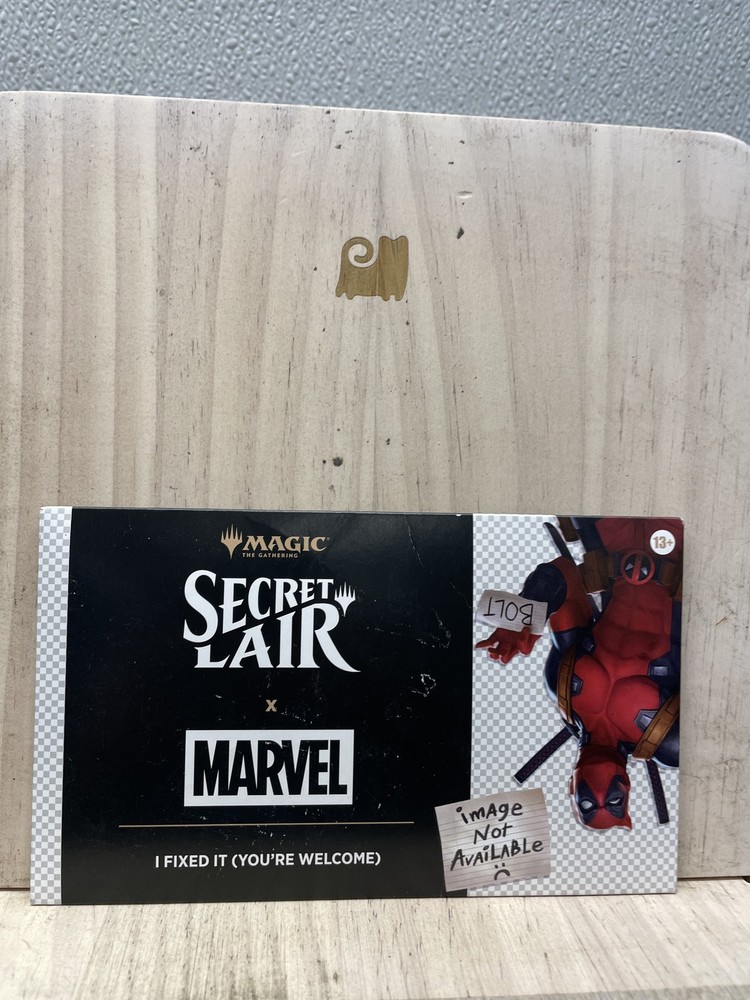 MTG Secret Lair x Marvel's Deadpool I Fixed it (You're Welcome) Non-Foil Sealed
