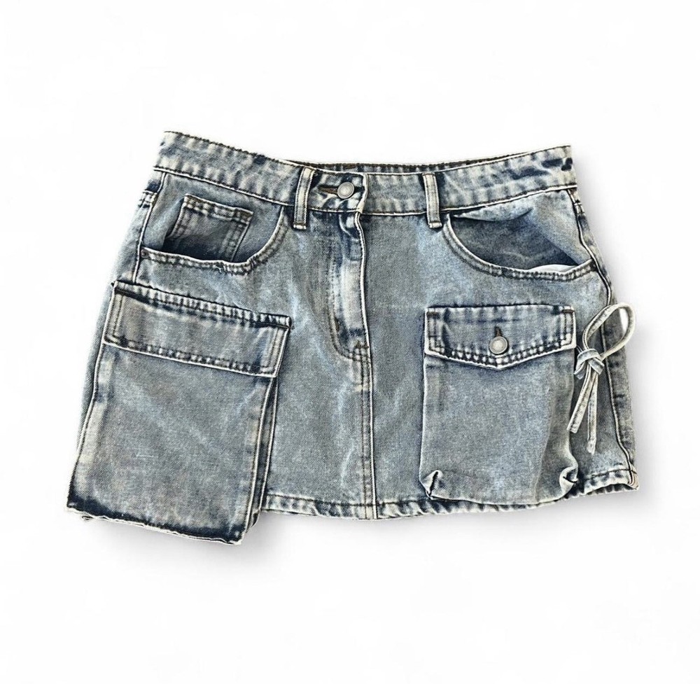 Fashion Nova Women’s Denim Mini Skirt Size Large
