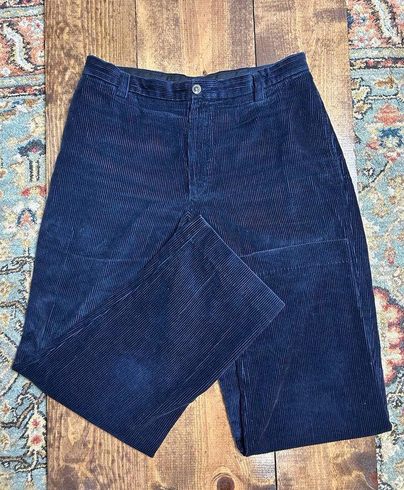 LL Bean Corduroy Pants Mens 36x31 VTG Classic Fit Preppy Casual BASIC Luxury DAD