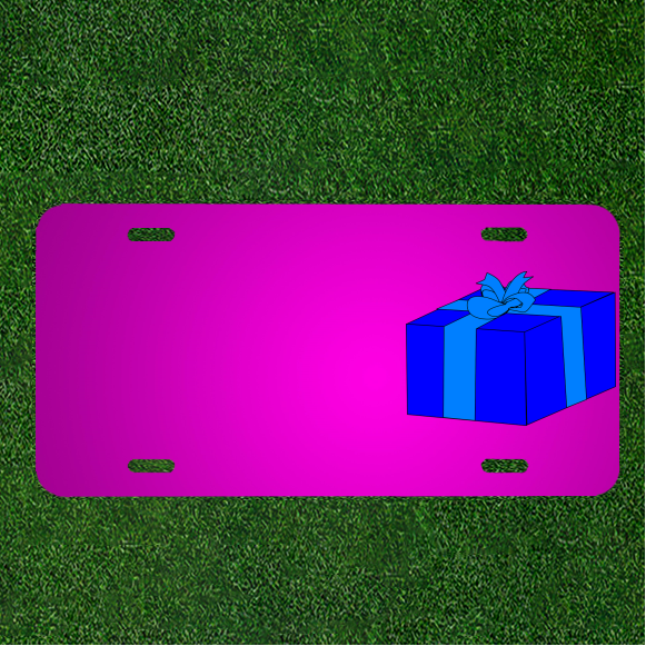 Personalized Car License Plate with Custom Name – Perfect Gift Wrapped Presentation for Any Occasion