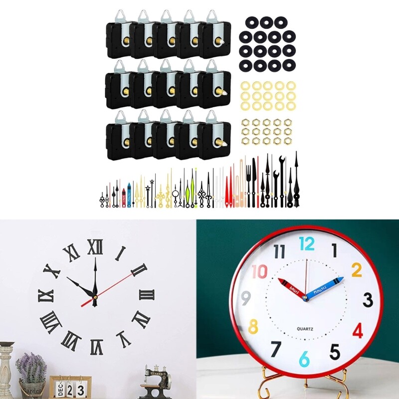 Quartzs Pendulums Clock Movement Mechanism with Hands for DIY Wall Clock Repair