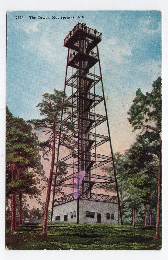 1910s? DB - The Tower - Hot Springs, Arkansas