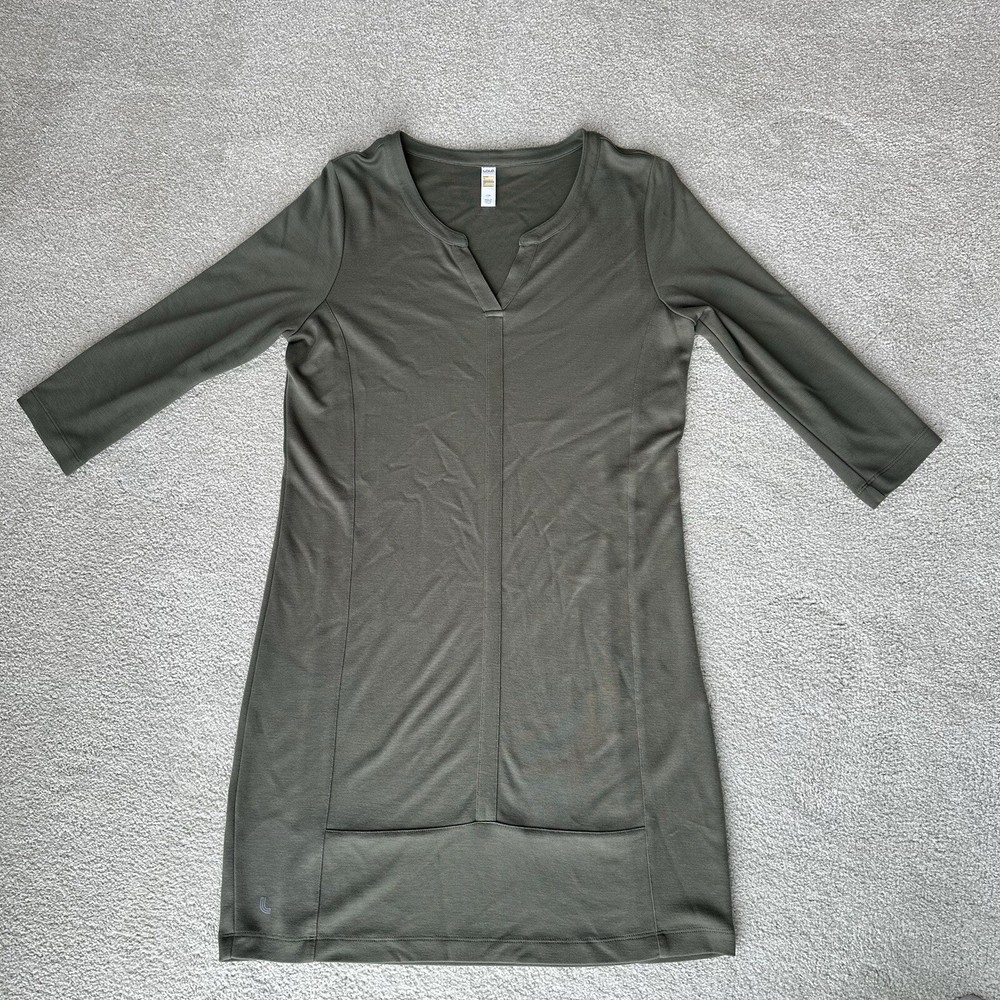 LOLE Women’s Size Large Dress Athletic Olive Green Workout Casual Athleisure