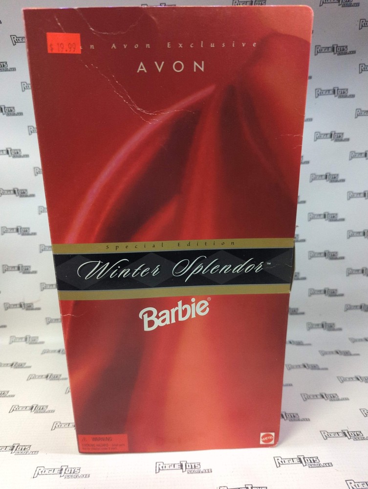Mattel Barbie 1998 Avon Exclusive Winter Splendor Special Edition