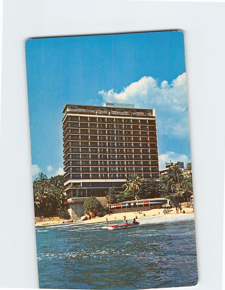 Postcard El Presidente Hotel Acapulco Mexico