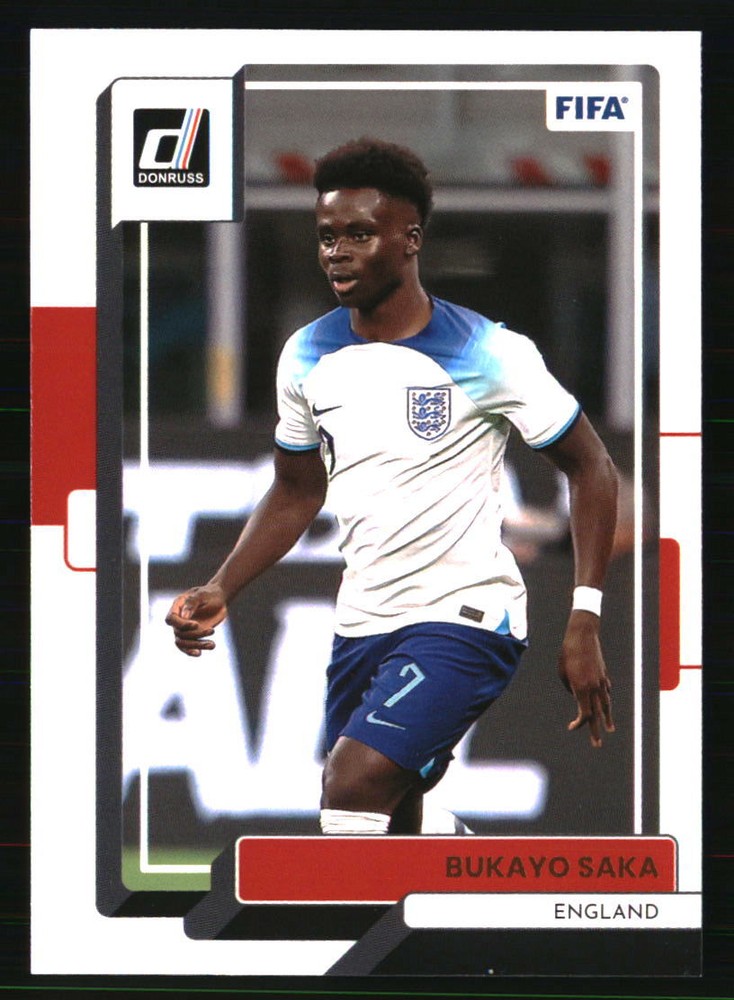 Bukayo Saka 2022-23 Donruss #26 SOCCER Card