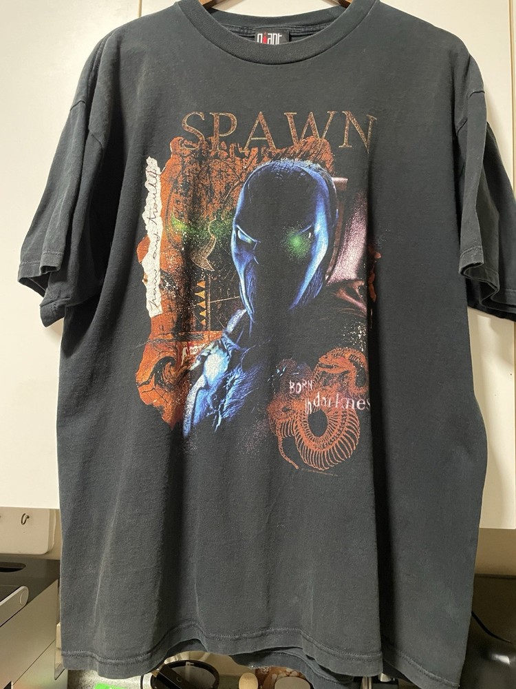 Vintage 90s Spawn Shirt XL Todd McFarlane/Horror Comics