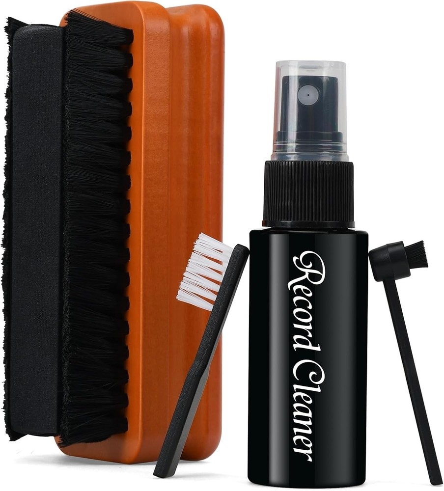 4in1 Vinyl Record Cleaner Kit, Vinyl Records Cleaning Kit for Records Albums