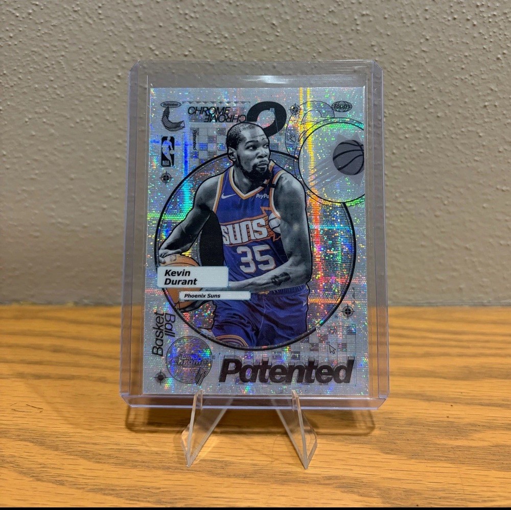 2025-26 Topps Chrome Basketball Kevin Durant Patented Case Hit! SSP Suns PD-8