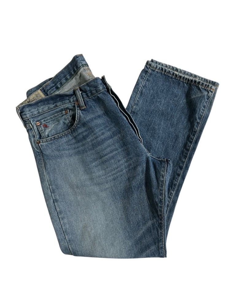 Polo Ralph Lauren RL Jeans Men’s Size 38/30 Straight RN 41381 Distressed Denim