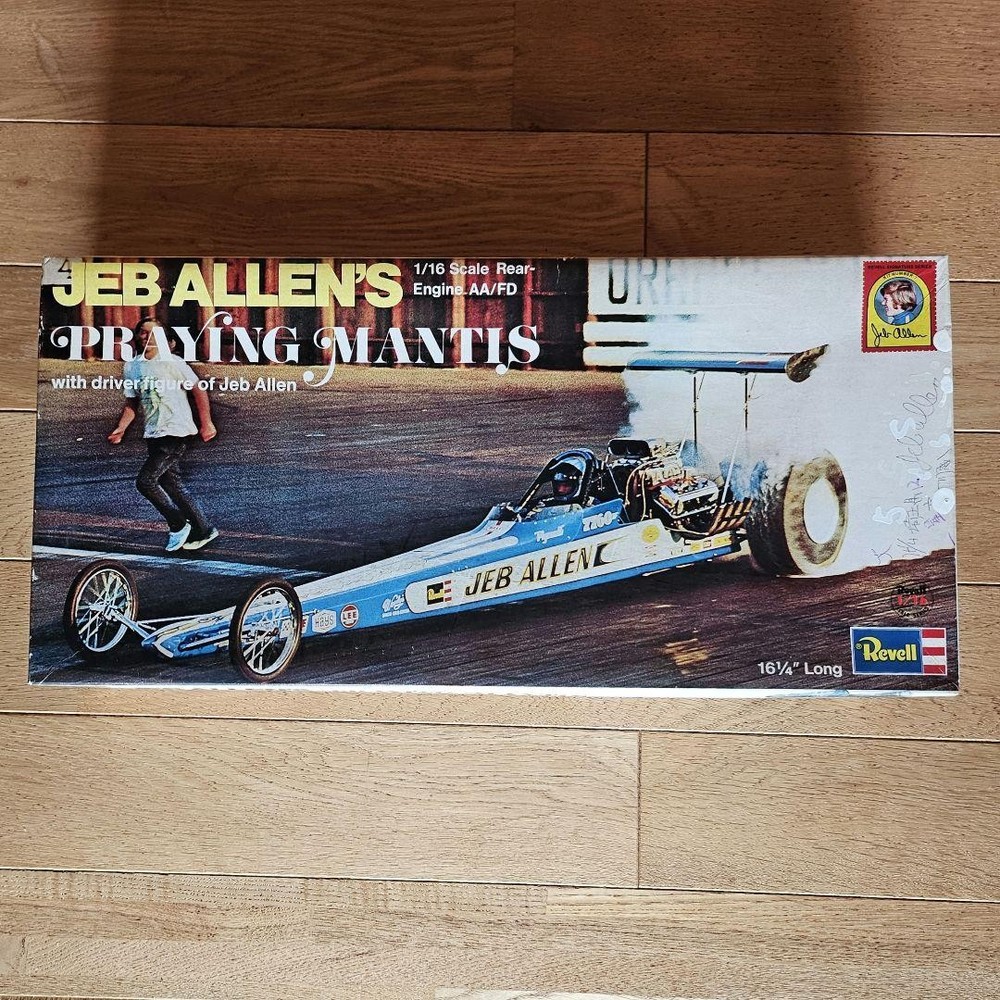 1/16 Revell Jeb Allens Praying Mantis Top Fuel Dragster Plastic Model Kit