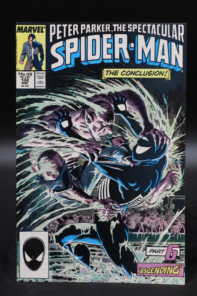 Spectacular Spider-Man (1976) #132 Mike Zeck Kraven's Last Hunt Part 6 NM
