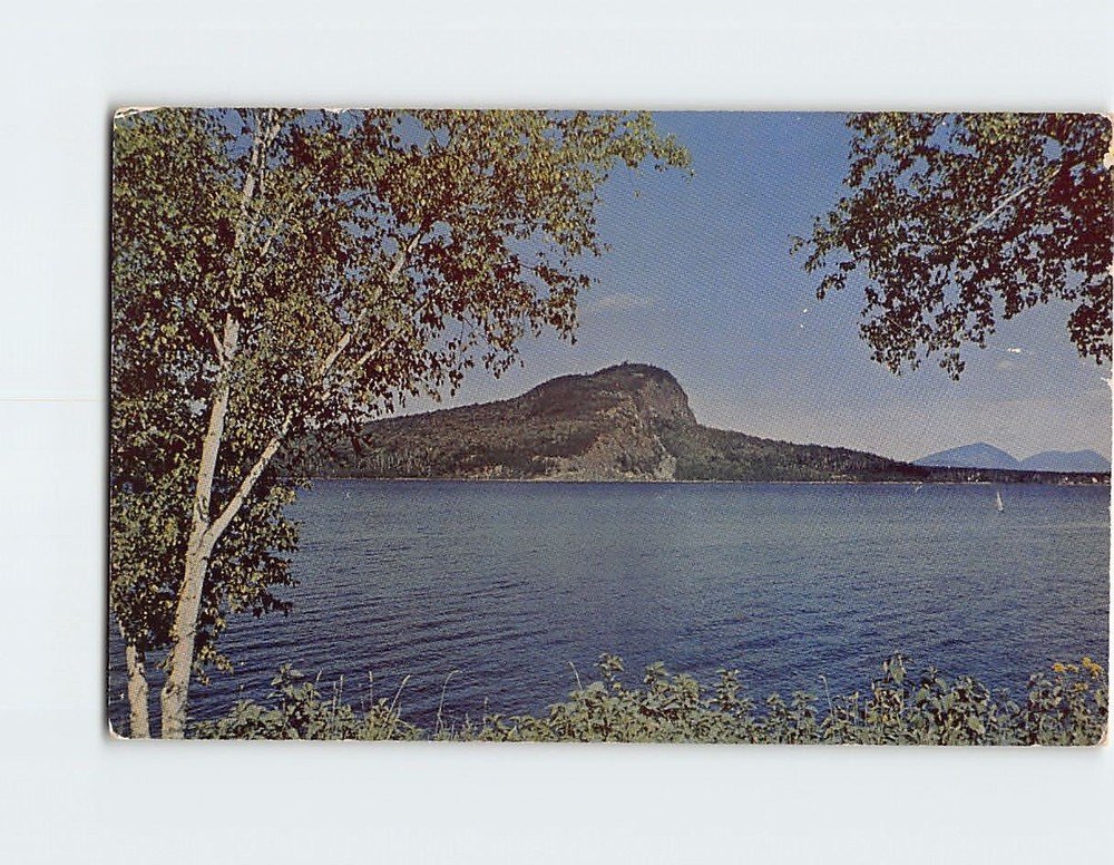 Postcard Mt. Kineo & Moosehead Lake Rockwood Maine USA