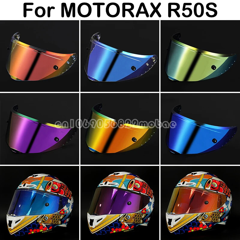 Visor Lens Replacement For MOTORAX R50S Helmet Shield Pinlock Ready Clear