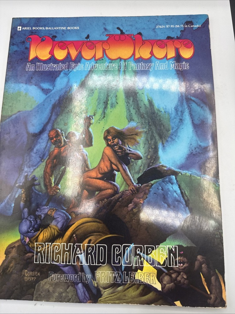 NeverWhere Richard Corben 1978 1st Edition Underground Comix
