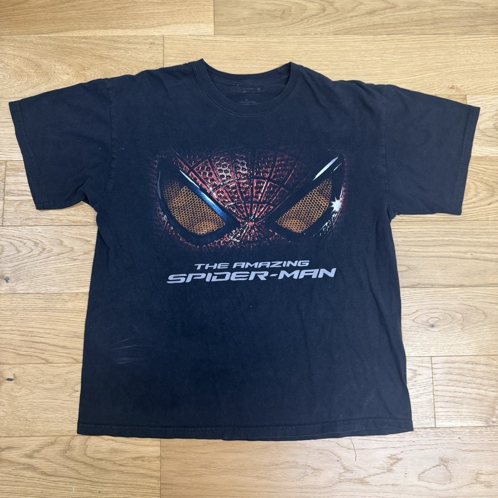 The Amazing SPIDER MAN Movie T-Shirt Marvel 2012 VTG XL