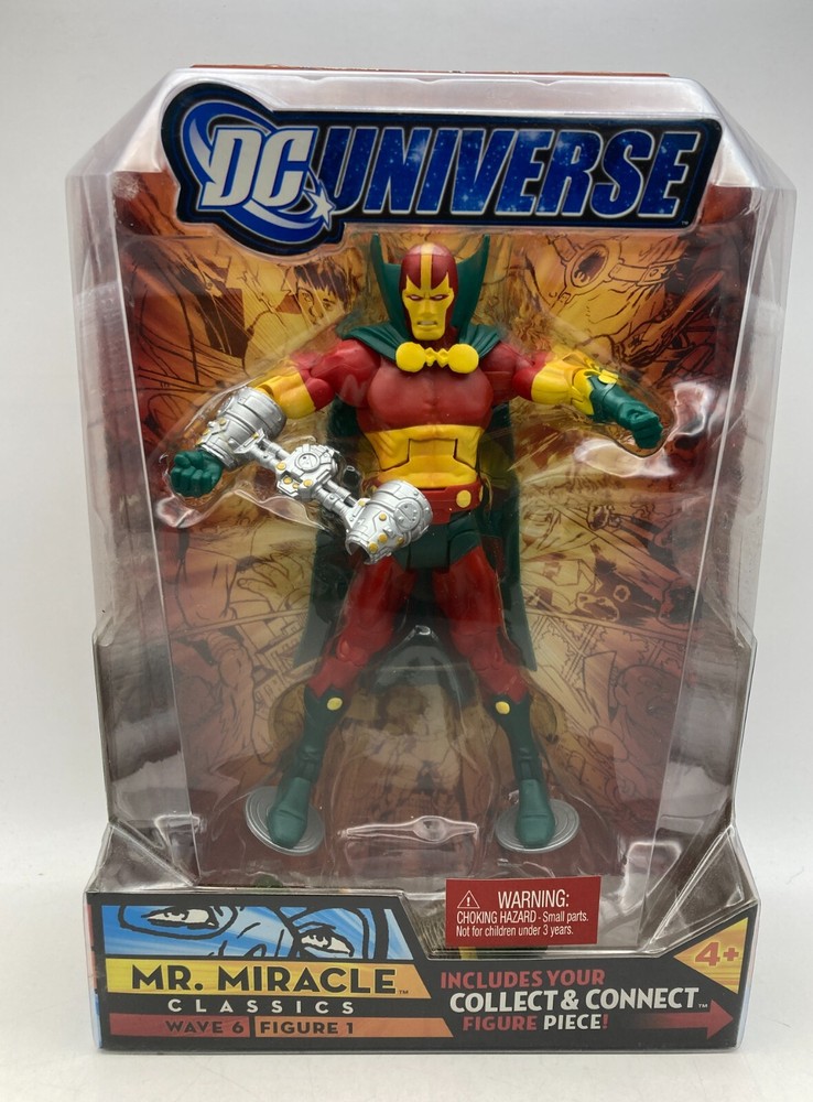 2008 Mattel DC Universe Classics Mr Miracle Wave 6 MOC Action Figure