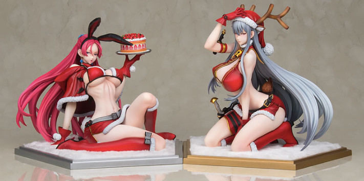Valkyria Chronicles Selvaria Bles & Juliana Eberhardt X'mas Party Set 1/7 Figure