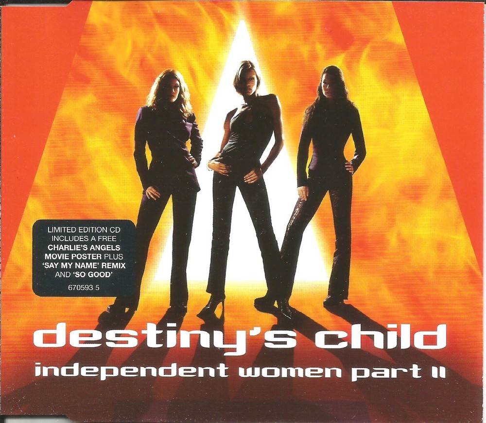 Beyonce DESTINY’S CHILD Independent / Say name REMIX &UNRELEASE CD single SEALED