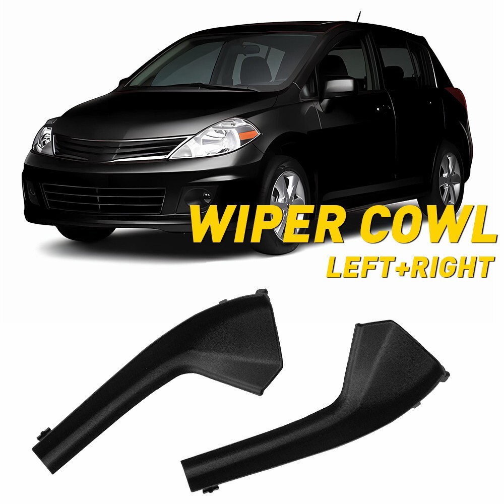NISSAN 2007-2012 Versa Left & Right Cowl Grille Cover Pair 2Pcs