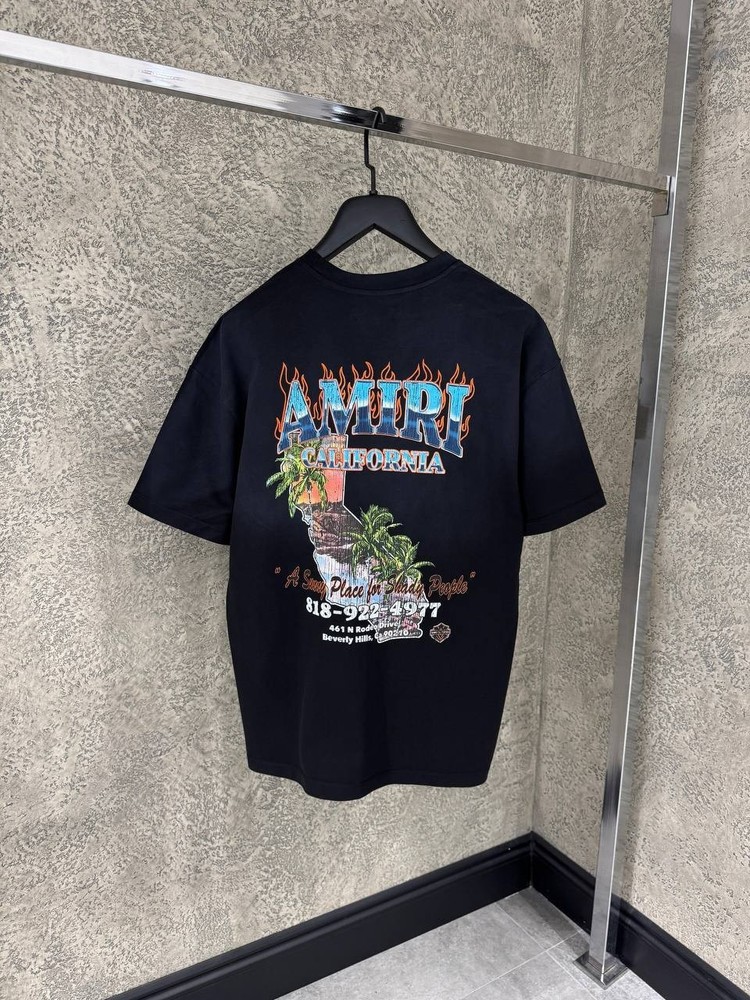 Amiri t shirt new season Alll Tags Size S Colorr Black