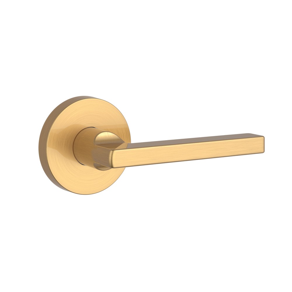 Baldwin PV.SQU.CRR Square Privacy Leverset - Brass