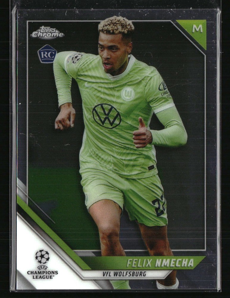 Felix Nmecha 2022 Topps Chrome UEFA Champions League #170 Soccer Card