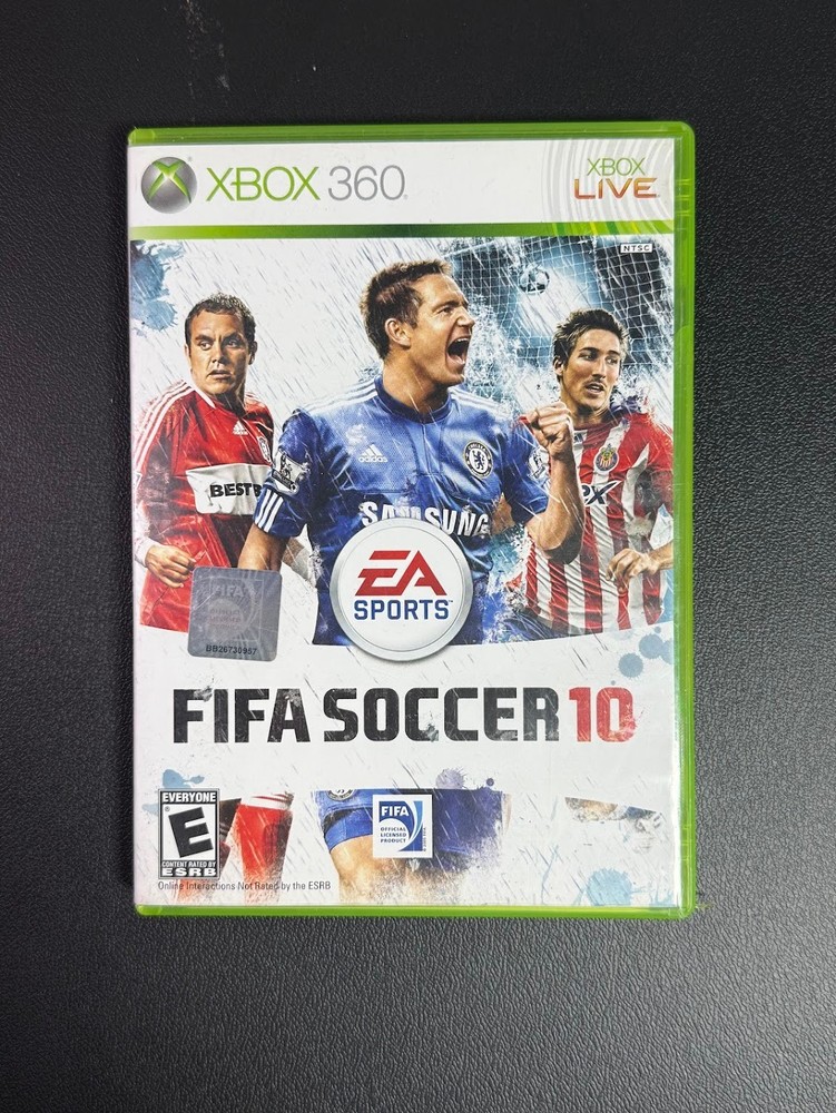 FIFA Soccer 10 (Microsoft Xbox 360, 2009) CIB w/ Manual - Tested