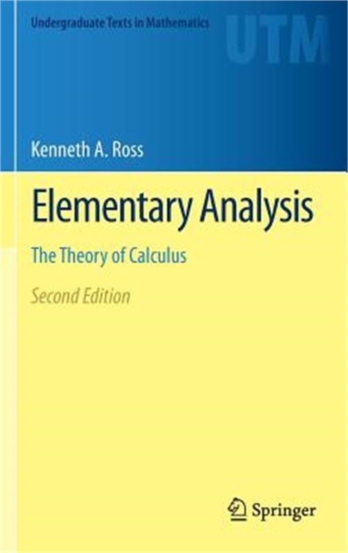 Elementary Analysis: The Theory of Calculus (Hardback or Cased Book)