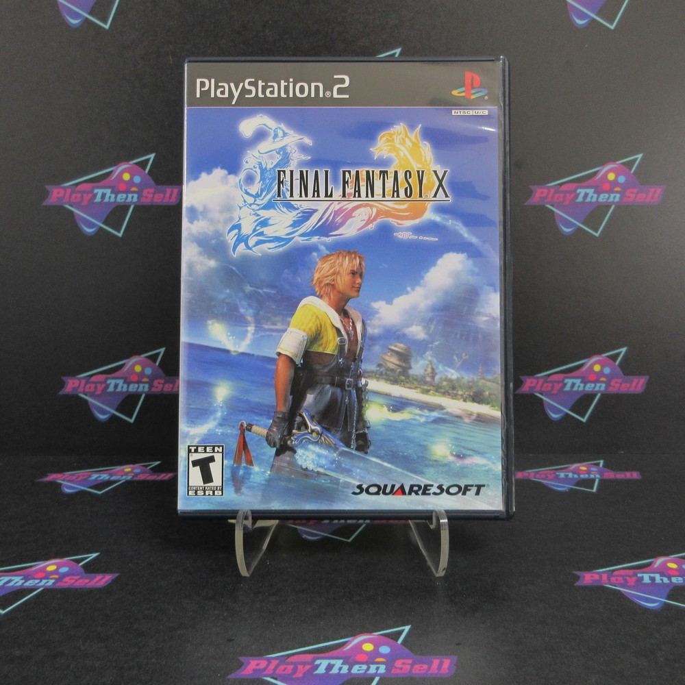 Refurbished Final Fantasy X PS2 PlayStation 2 + Reg Card Complete  - Excellent..