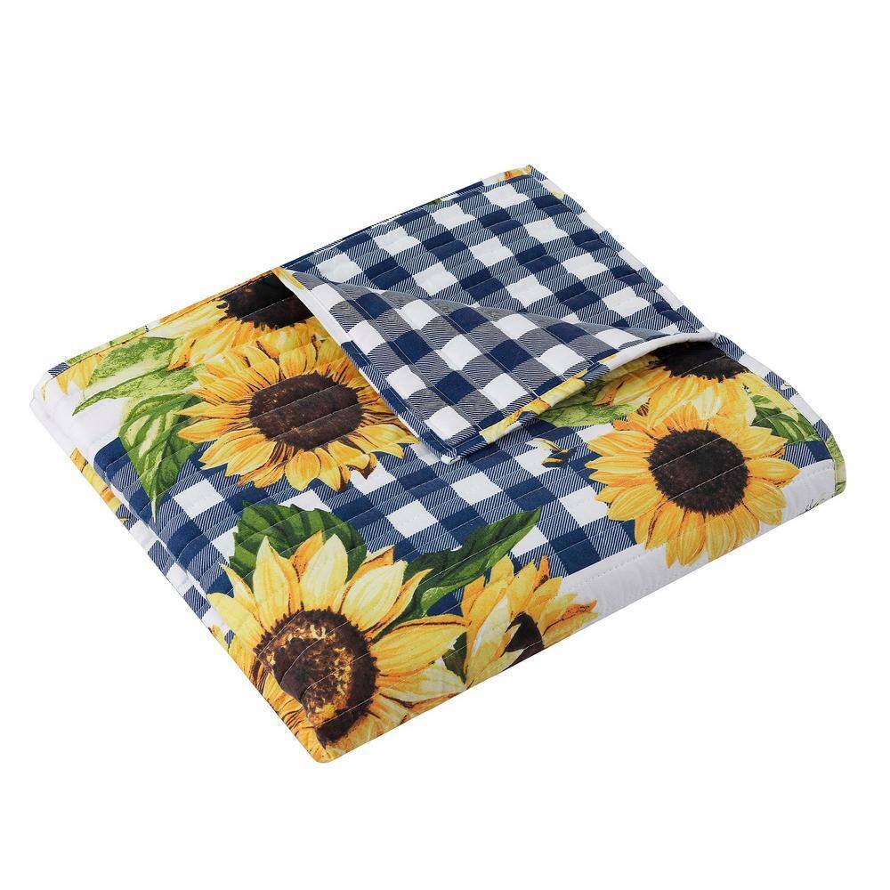 Sunflower Gold 50 x 60'' Polyester Throw Blanket