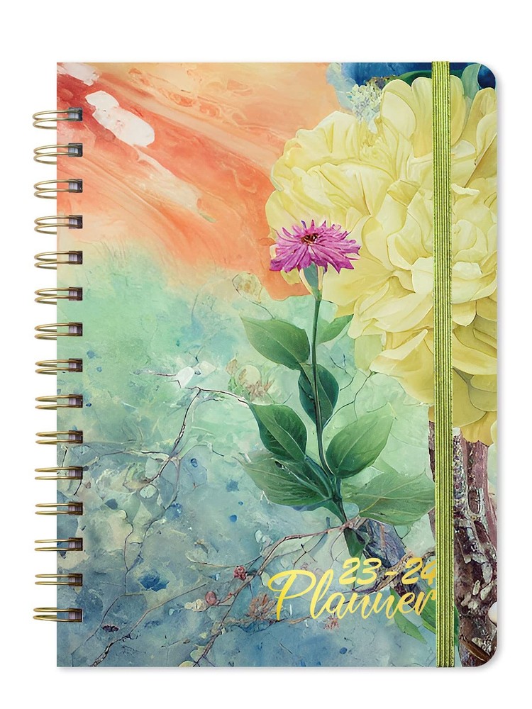 2023-2024 Monthly Planner Academic Planner 2023-2024 Calendar Daily Weekly Pl...