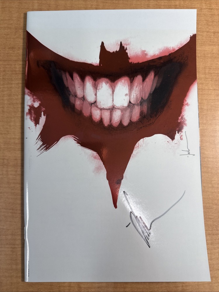 Batman & The Joker: The Deadly Duo #7 - Jock SIGNED VIRGIN SPOT FOIL NYCC • NM+