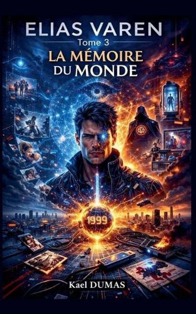 Elias VAREN Tome 3 La mmoire du monde by Kael Dumas (French) Paperback Book