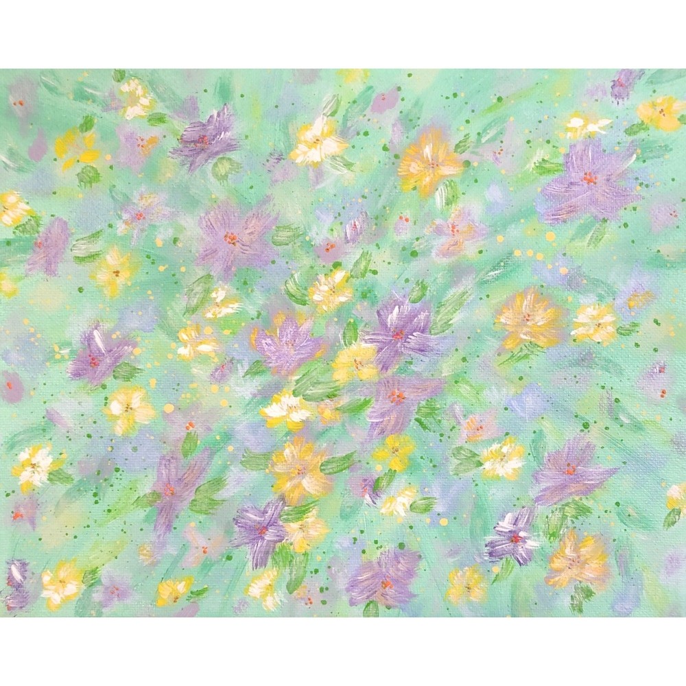 Flowering 7 Original Acrylic Painting From Deb Bossert Artworks, 8
