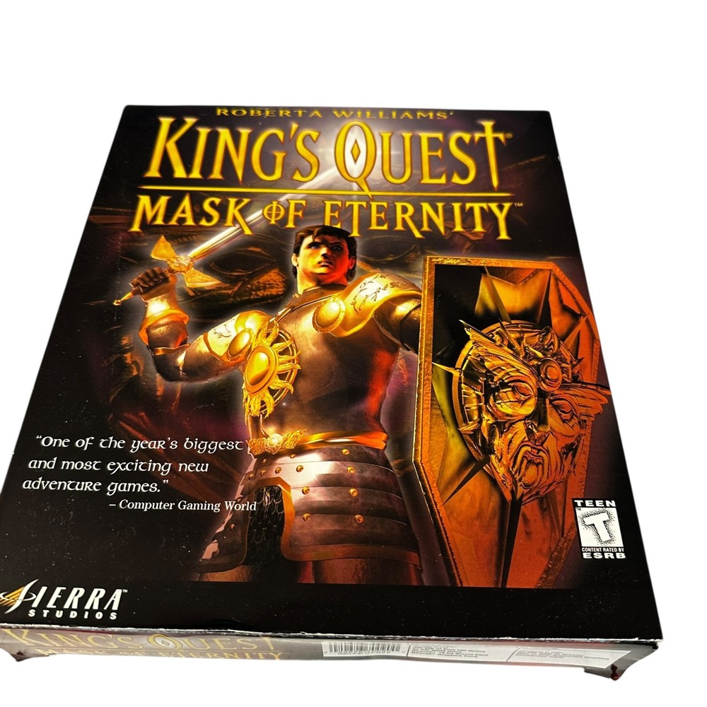 King's Quest Mask of Eternity Big Box CD-Rom PC Game Windows 95 CD-Rom