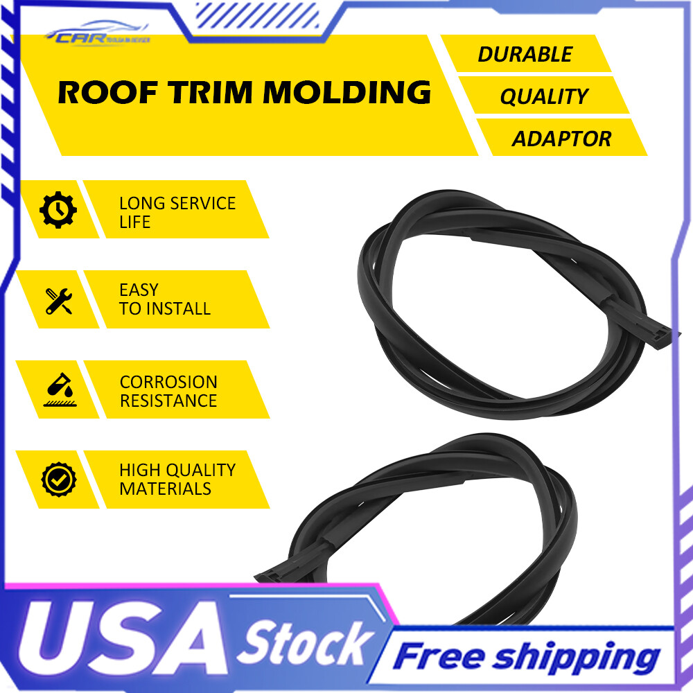 For Nissan Altima 2013-2018 Left&Right 2Pcs Roof Car Molding Trim Sealing Strip