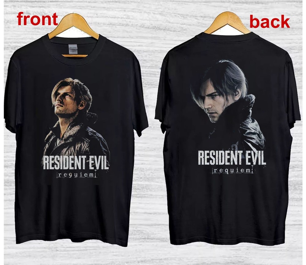 Leon S. Kennedy Resident Evil 9 Requiem T-Shirt, Gaming Tee