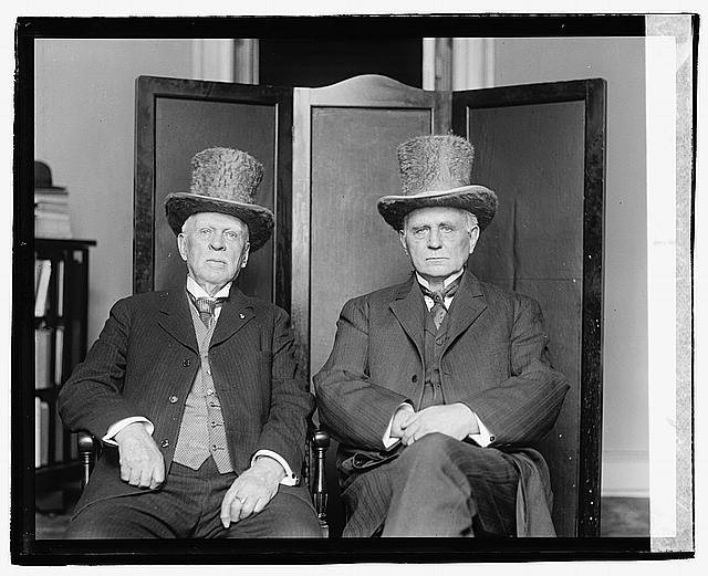 Photo:Isaac R. Sherwood & Champ Clark,American Politicians,January 1921,1