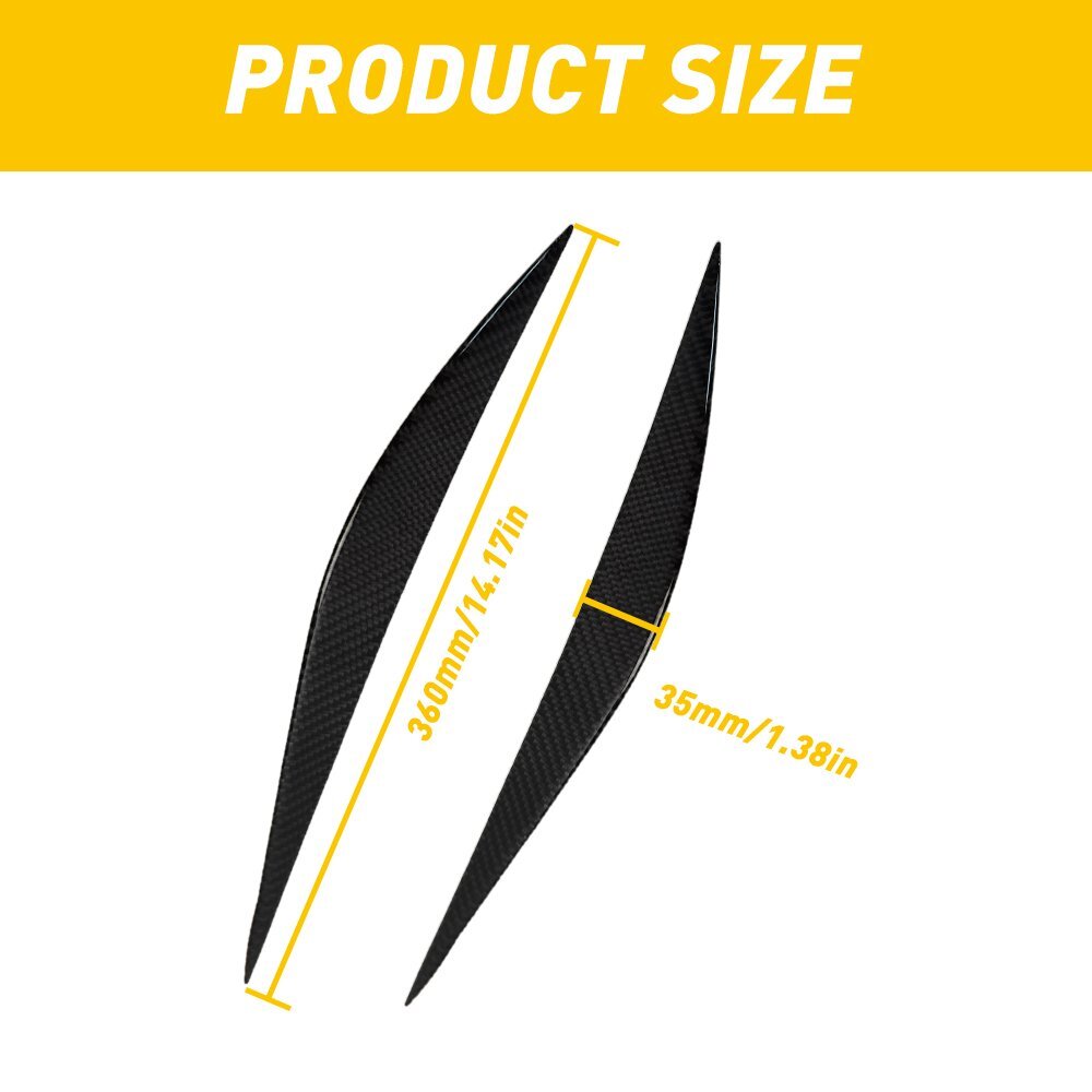 Light Bumper Guard Corner Anti-scratch Protector Carbon For BMW Fiber 3 Series