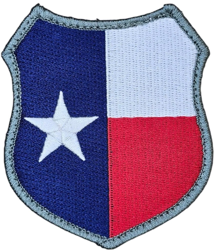 ROUTE 66 TEXAS FLAG ROAD SIGN LONE STAR STATE TACTICAL RWB HOOK MORALE PATCH