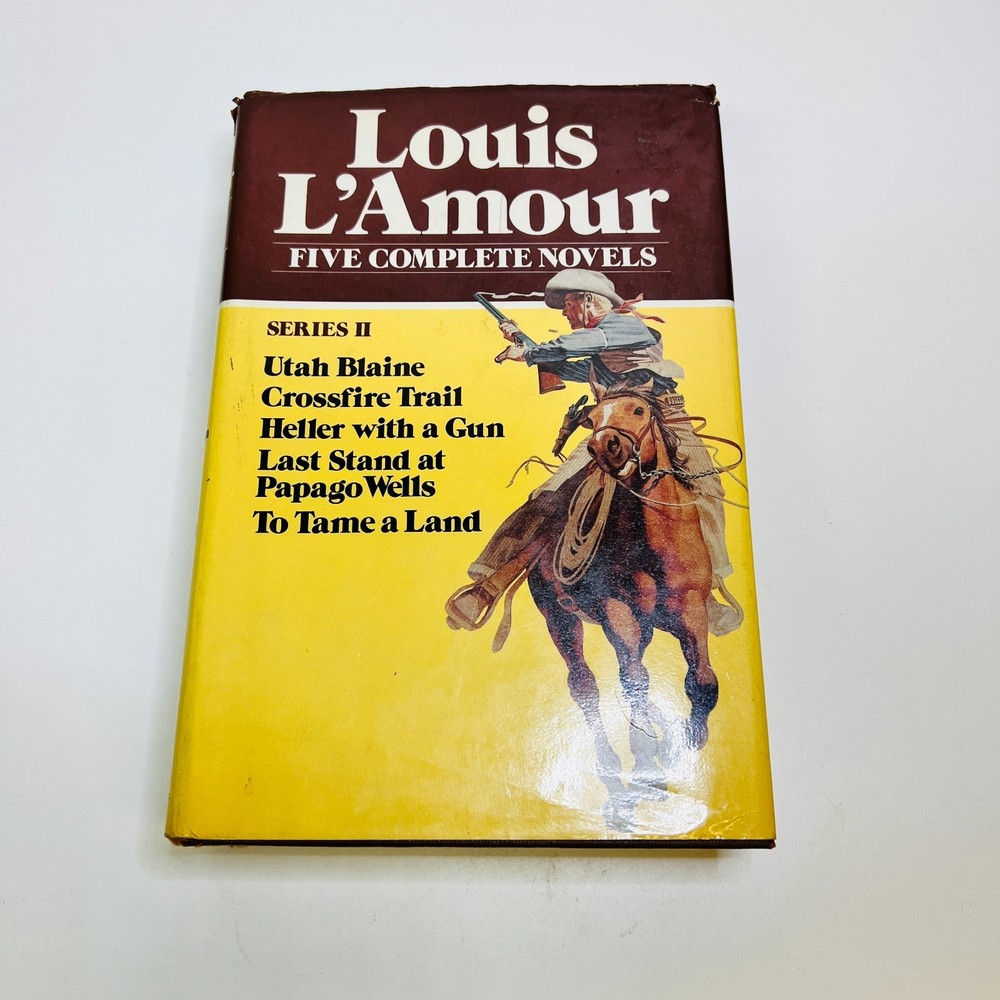 Louis L'Amour 5 Complete Novels Series II Hardcover 1981 1ST EDITION, 1ST PRINT