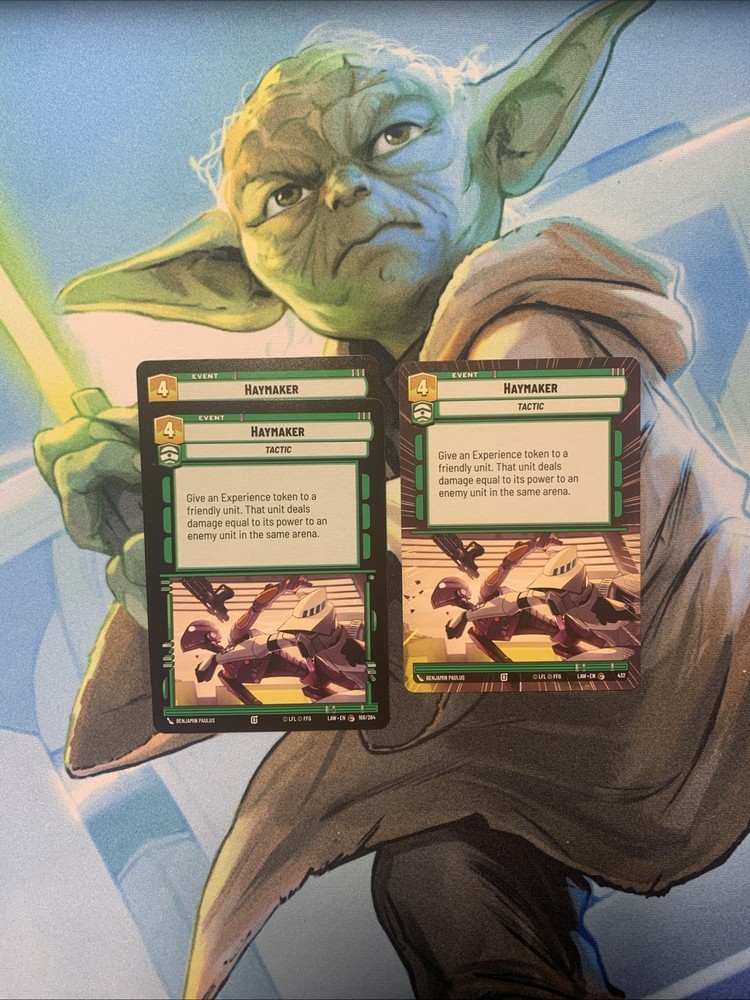x3 Haymaker - A Lawless Time LAW - Star Wars Unlimited SWU - NM/M