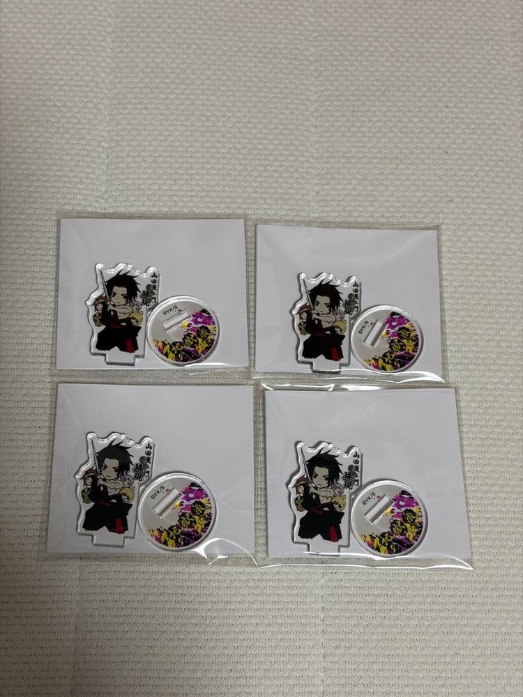 Jigoku Raku Acrylic Mini Figure Set [Ka] 4 pcs Stand Non-dropper