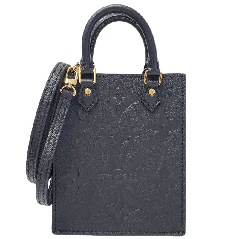 Louis Vuitton Monogram Empreinte Petite Sack Pla 2-Way Tote Bag M81417