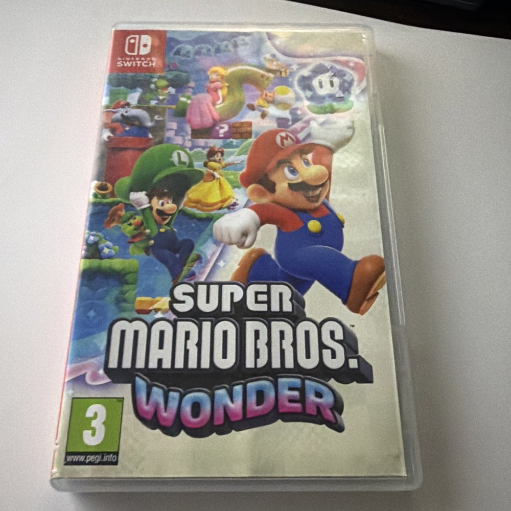 Super Mario Bros Wonder - Nintendo Switch. Complete With Case