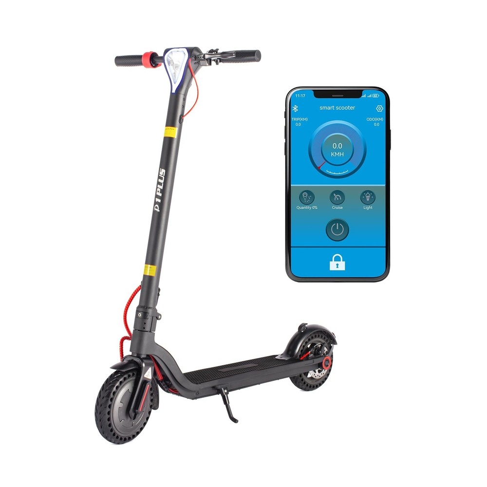 Electric Scooter - 450W Motor, Max 18 Miles Long Range, 19Mph Top Speed, 8.5