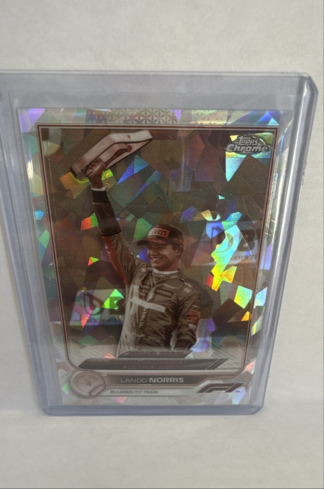 2022 Topps Chrome Sapphire Edition F1 - Lando Norris #181 Sepia Refractor /100